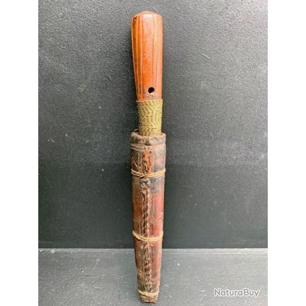 COUTEAU TRADITIONNEL ALGERIEN BOU SAADI, CIRCA 1900, MAGHREB, AFRIQUE