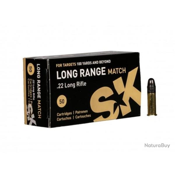 Boite de 50 cartouches SK LONG RANGE MATCH