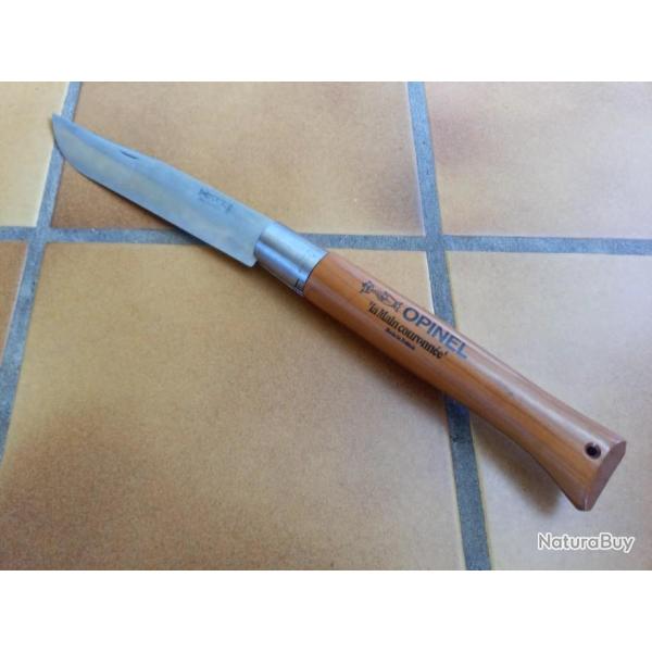 OPINEL  GEANT  NO 13 INOXYDABLE FRANCE EN NOTIFICATION SUR LA LAME . COMME NEUF . LG : 505 mm .