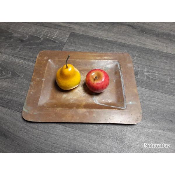 Plateau en bronze 23x30cm