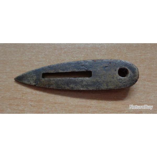 pi�ce de maintien du canon de fusil de chasse mod�le � percussion fer