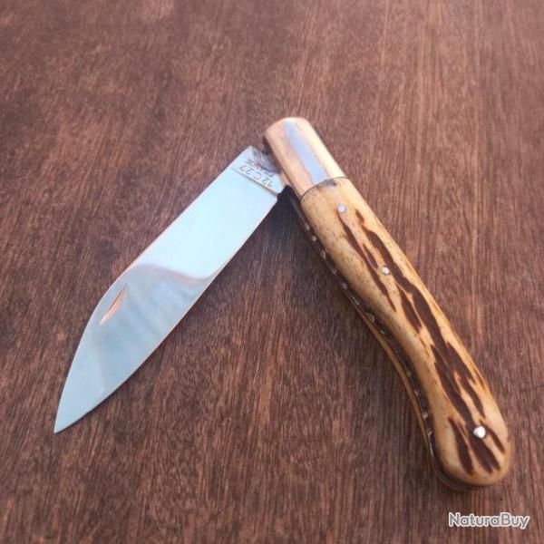 Couteau R�gional L AURILLAC Manche en Bois de Cerf