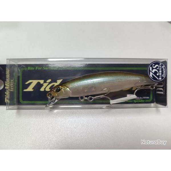 !!! LEURRE DUO TIDE MINNOW 75S !!!COLORIS : GHOST MINNOW