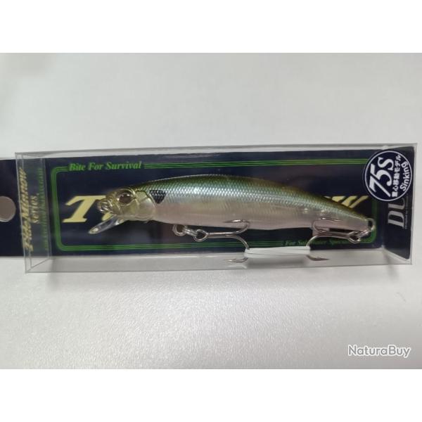 !!! LEURRE DUO TIDE MINNOW 75S !!!COLORIS : GHOST AJI
