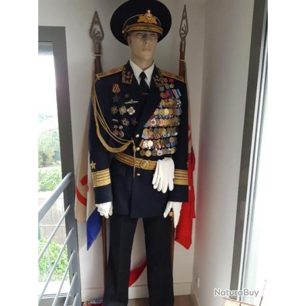 uniforme amiral russe complet �poque sovi�tique