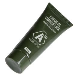 Tube de cr&egrave;me de camouflage vert olive