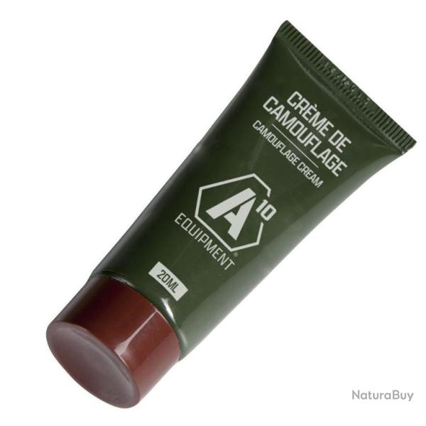 Tube de cr�me de camouflage marron