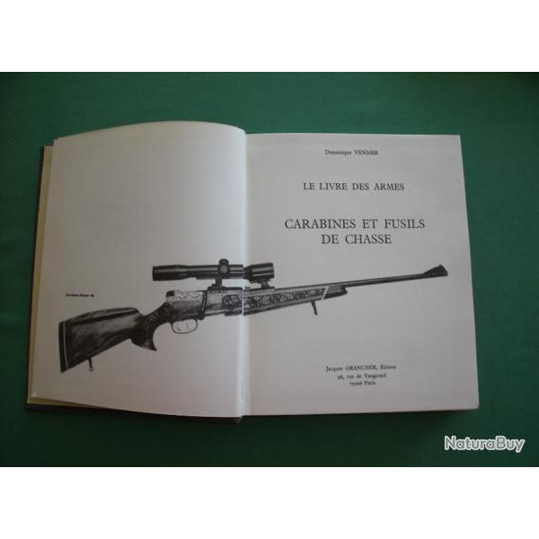 Carabines et Fusils de Chasse, par D. VENNER