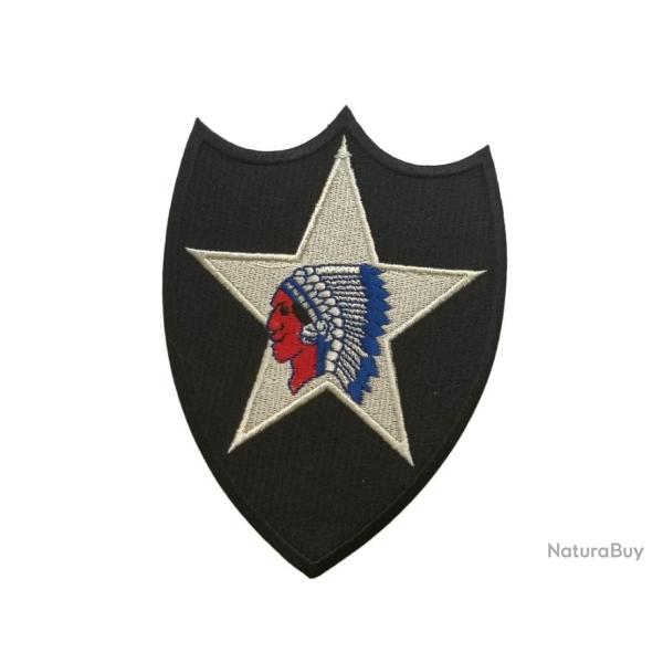 Ecsson tissus de la 2� Division  d'infanterie - Hauteur : 120 mm Largeur : 90 mm