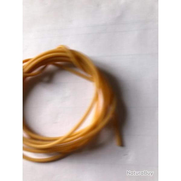 1,5 m �lastique 2,1 mm  plein latex  peche coup rameau occasion