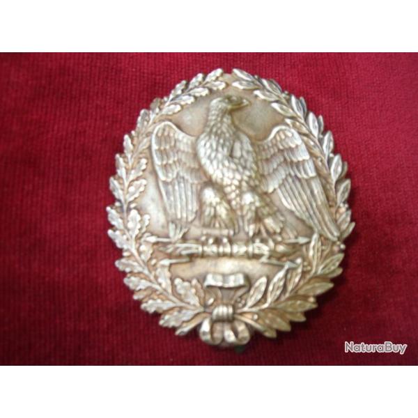 Plaque de plastron de cuirasse de Carabinier Napol�on III .