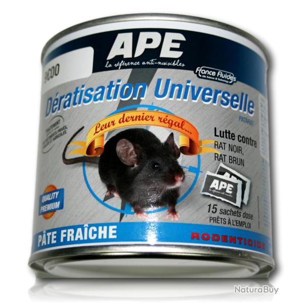 APPAT DE DERATISATION UNIVERSEL