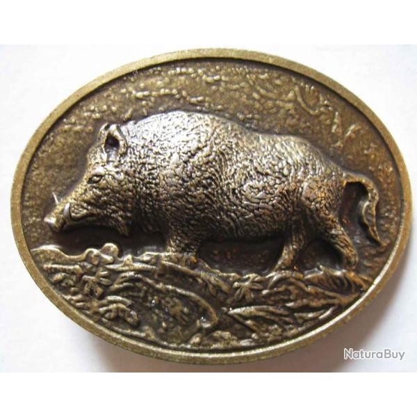 BOUCLE DE CEINTURE SANGLIER - Ref.43