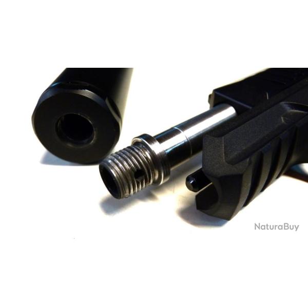 Filetage de votre pistolet 22LR + Bague prot�ge-filets