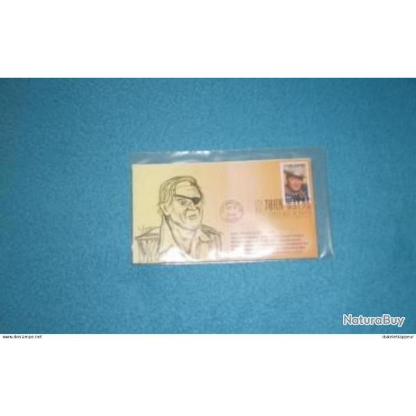 Enveloppe premier jour John WAYNE ! Collection !