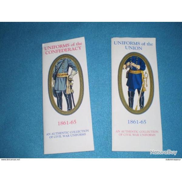 Enveloppes uniformes guerre civile U.S. ou C.S.