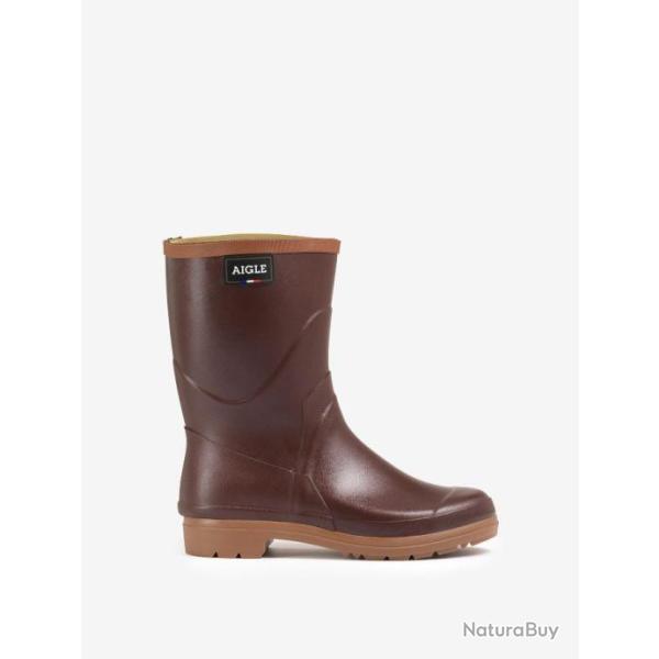 Aigle - Bottillon au chaussant universel Femme Bison L 2 Sureau