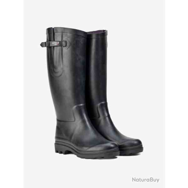 Aigle - Bottes de pluie Femme boyfriend Aiglentine 2 Noir