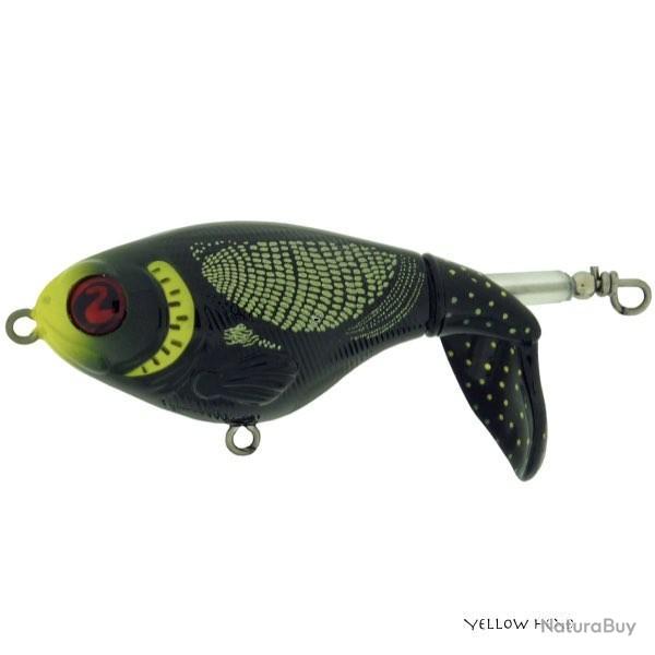 Leurre River2Sea Whopper Plopper 75 Yellow Head