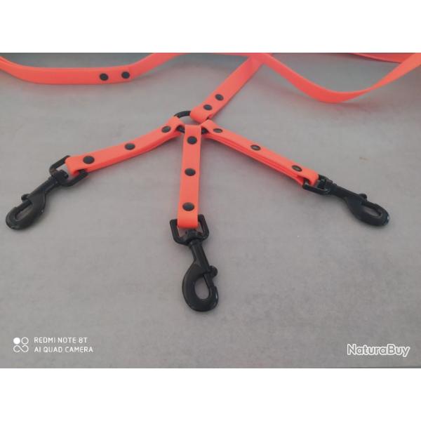 LAISSE TRAQUEUR TRIPLEUR "COMFICORD"