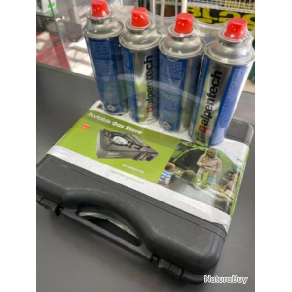 R�chaud gaz+ recharges