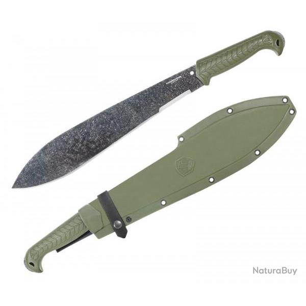 Machette Condor Terrachete Green Lame Acier Carbone 1075 Manche & Etui Abs Salvador CTK2849145HC
