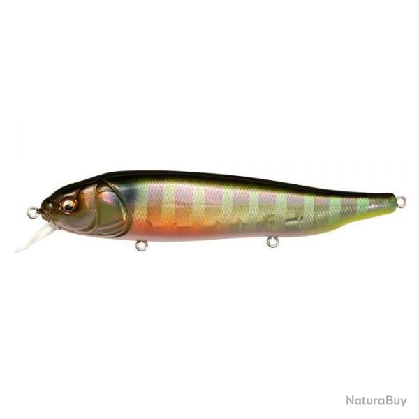 Poisson Nageur Megabass Lates FeedingWoofer 12cm 12cm GP Aurora Gill 16,8g