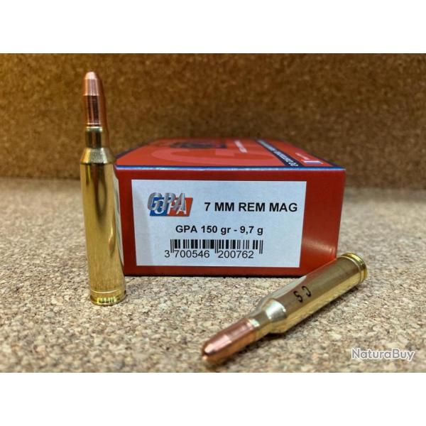 2 boites Sologne Cal.  7MM REM.MAG type GPA