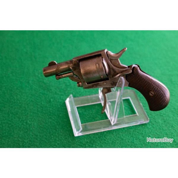 REVOLVER BULLDOG ARTISANAL BELGE DE FABRICATION LIEGEOISE CAL ,320 REF 715