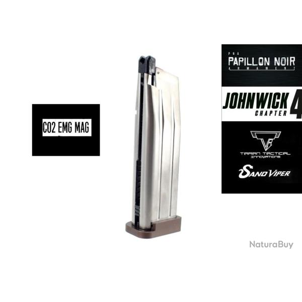 REDUCTION 2025 ! NOUVEAU! PRE COMMANDE CHARGEUR CO2 EMG SAND VIPER SILVER.