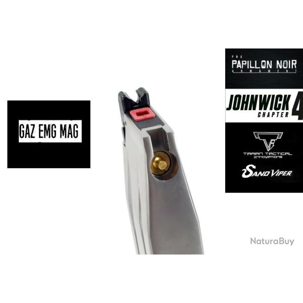 REDUCTION 2025 ! NOUVEAU! PRE COMMANDE CHARGEUR GAZ EMG SAND VIPER SILVER.