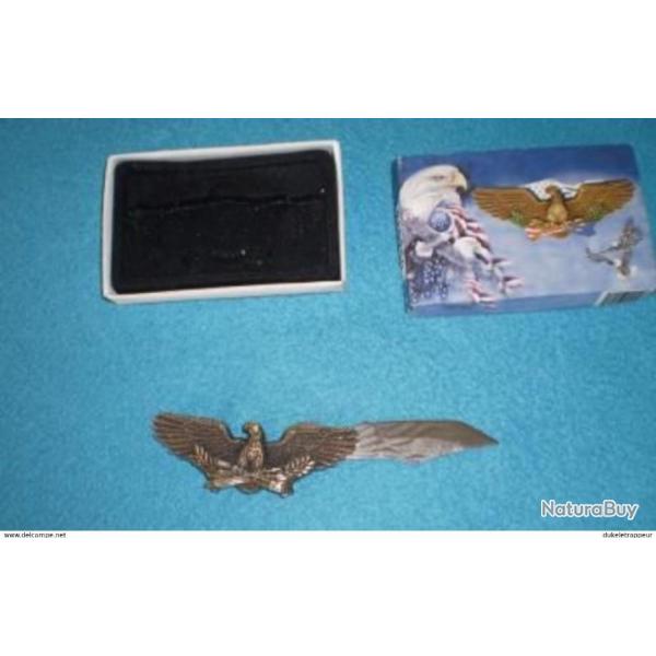 Petit Couteau de poche Aigle !