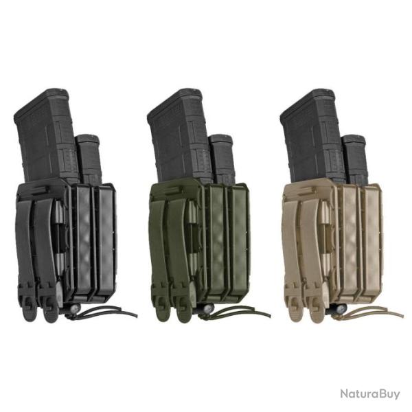 Porte-chargeur double Bungy 8BL pour M4/AR15 VERT