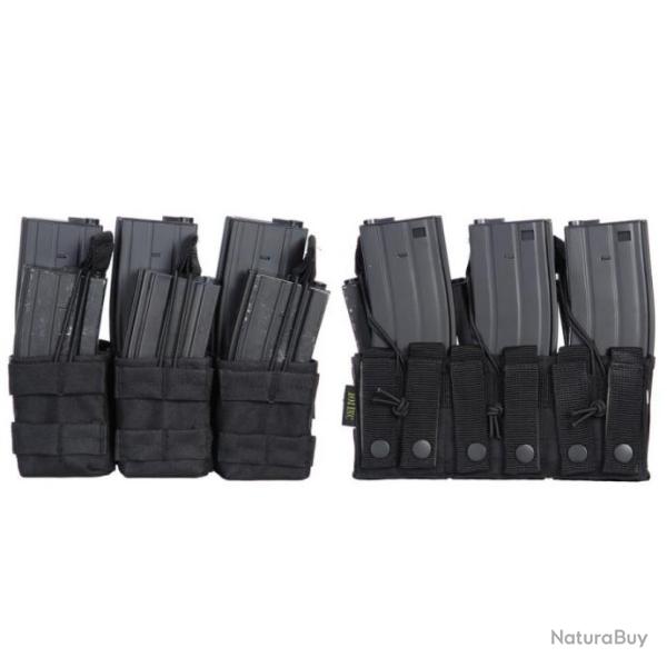 Poche pour 6 chargeurs noir | 101 Inc (0000 8234)