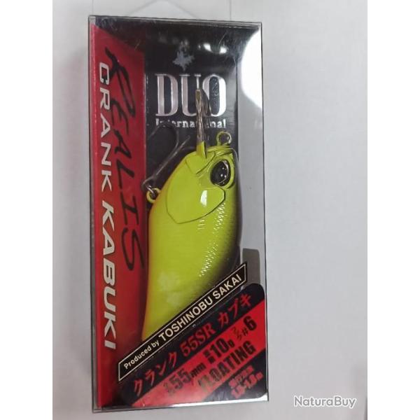 !!! Leurre Flottant Duo Realis Crank 55 Sr Kabuki - 5.5Cm !!! HAZZARD CHART II