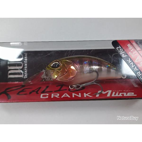 !!! LEURRE DUO REALIS CRANCK MLINE M62 5A !!! COLORIS : PRISM GILL