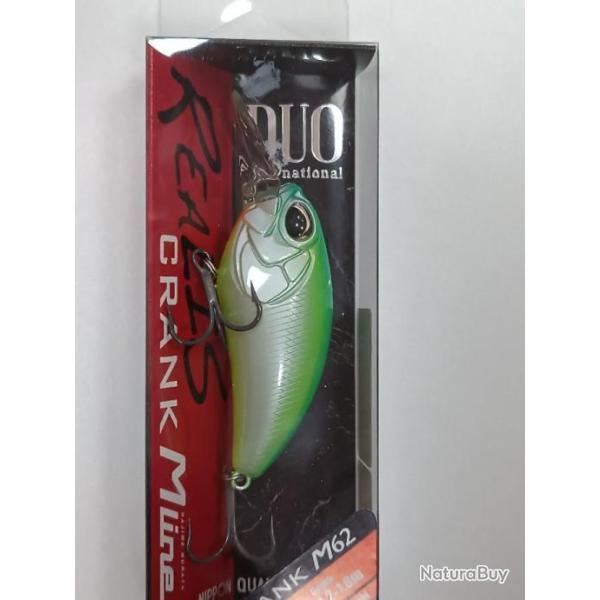 !!! LEURRE DUO REALIS CRANCK MLINE M62 5A !!! COLORIS : CITRUS SHAD