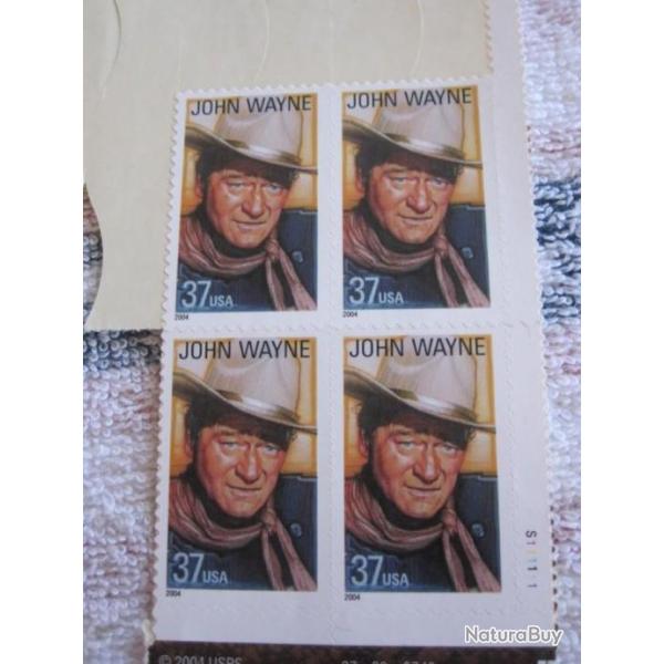 4 TIMBRES "J0HN WAYNE "