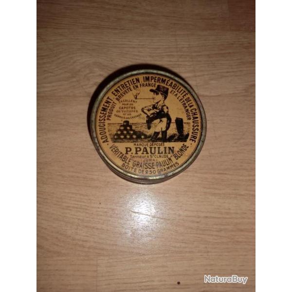 BOITE  VERITABLE  GRAISSE PAULIN