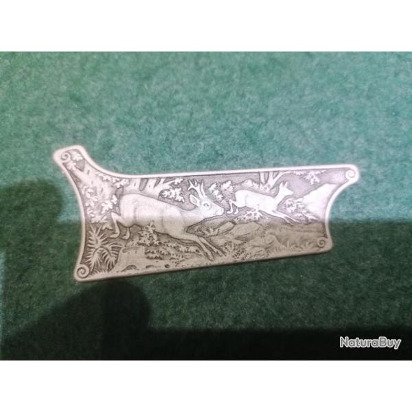 Plaquette  gauche -BLASER  K77,--kipplauf.