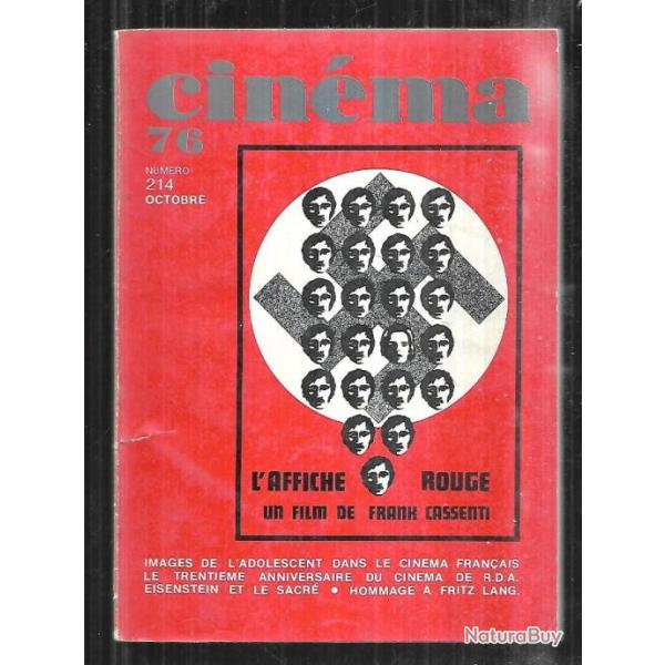 cin�ma 76 octobre 214 eisenstein, cin�ma en rda,,les films du mois