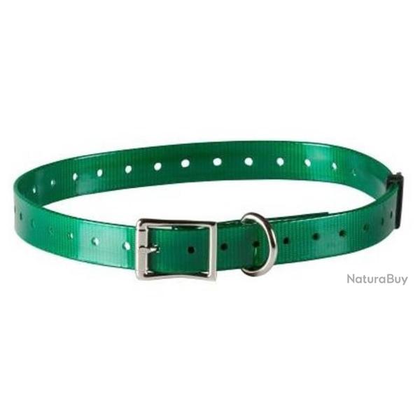 Collier polyur�thane - Largeur 18.5 mm vert