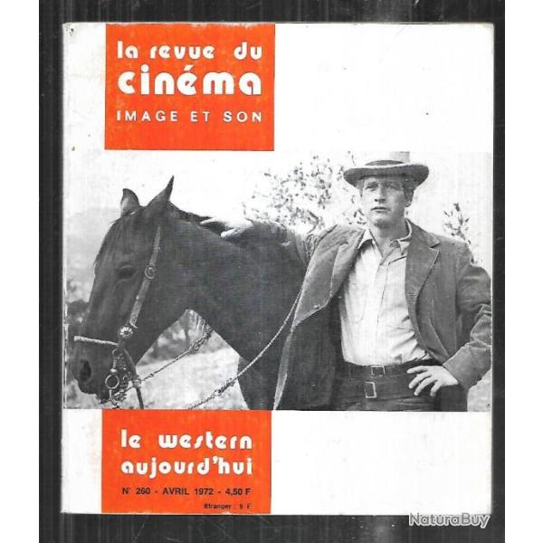 la revue du cin�ma image et son 260 avril 1972 le western aujourd'hui