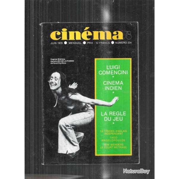 cin�ma 78 nouvelle formule juin 1978 234, cin�ma indien, luigi comencini