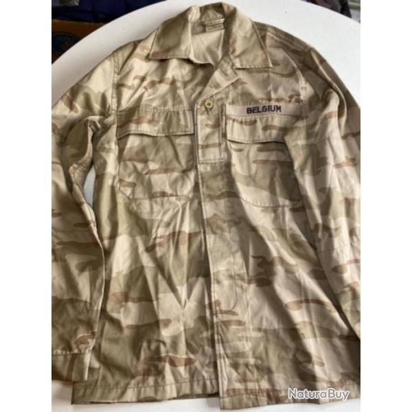 Treillis veste belge militaire / surplus militaire beige Seyntex