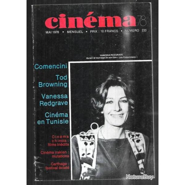 cin�ma 78 nouvelle formule mai 1978 233, comencini, cin�ma en tunisie , cin�ma chinois