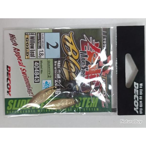 !!! Hame�ons DECOY MAKISASU BLADE worm 230g !!! 1,8g taille : 2