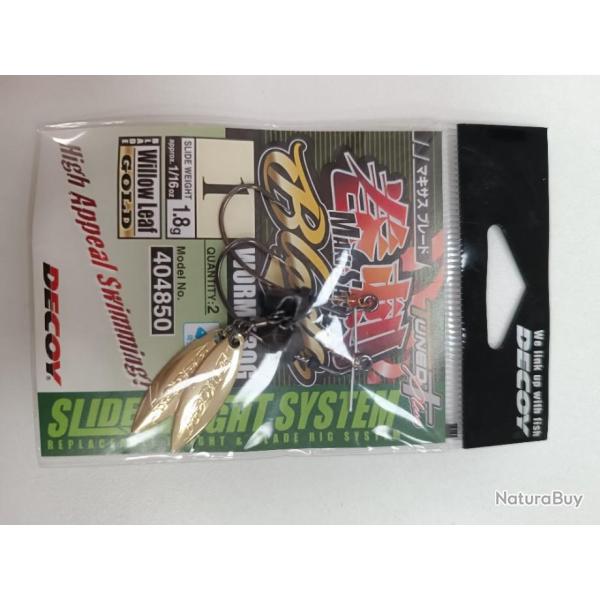 !!! Hame�ons DECOY MAKISASU BLADE worm 230g !!! 1,8g taille : 1