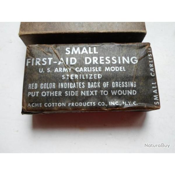 PANSEMENT US BOITE  CARTON.PAS DE DATE VISIBLE BON ETAT