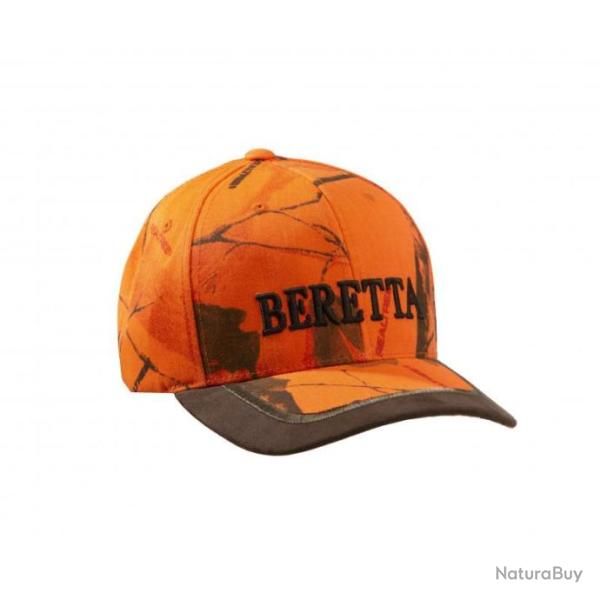 Casquette camo orange Beretta